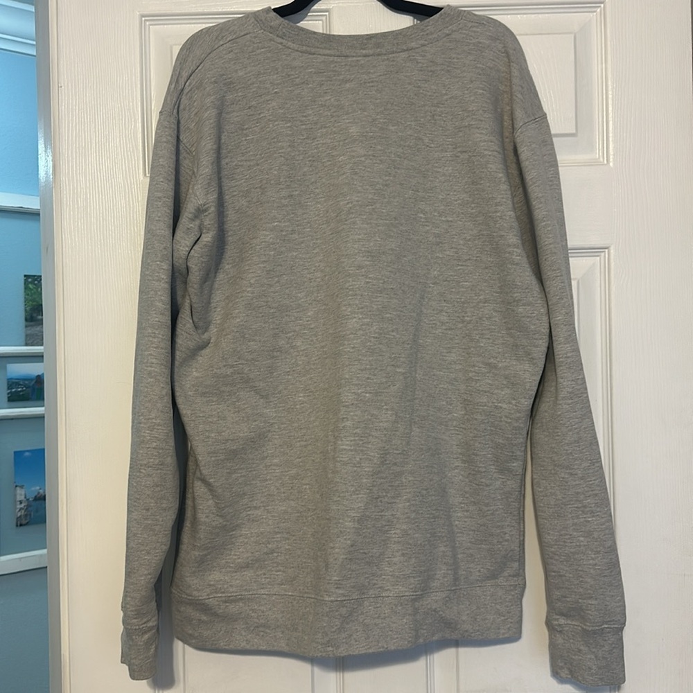 Taylor Swift The Eras Tour Gray Crewneck Sweatshirt NWOT Size XL - Picture 5 of 6